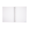 123encre cahier à spirale A4 ligné 70 g/m² 80 feuilles (23 trous) 300589 - 2