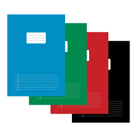 123encre cahier A4 ligné assorti 5 pièces 40 feuilles 390507