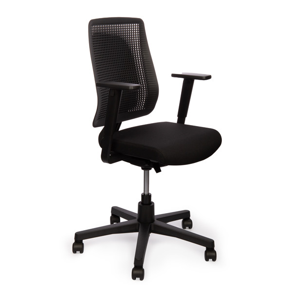 123inkt 123encre chaise de bureau ergonomique - noir  300418 - 1
