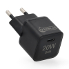 123encre chargeur rapide USB-C 20W - noir 302914 - 1