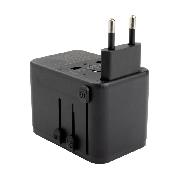 123inkt 123encre chargeur/adapteur de voyage 67 W avec 1 port USB-A + 3 ports USB-C  390045 - 2