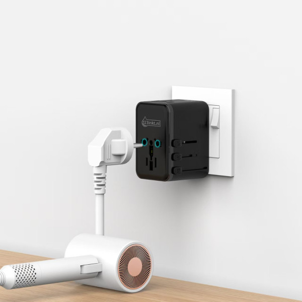 123inkt 123encre chargeur/adapteur de voyage 67 W avec 1 port USB-A + 3 ports USB-C  390045 - 8