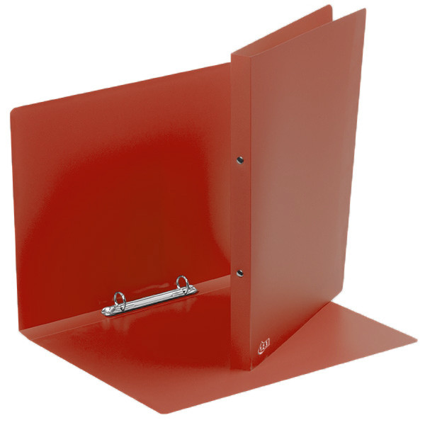123inkt 123encre classeur à 2 anneaux ronds (21 mm) - rouge 10919C 1221011C 390539 - 1