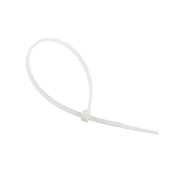 123inkt 123encre collier de serrage 200 x 3,6 mm (100 pièces) - blanc 099.0360 302427 - 2
