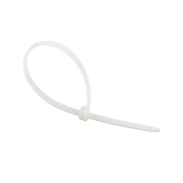123inkt 123encre collier de serrage 200 x 4,8 mm (100 pièces) - blanc 099.0361 302429 - 2