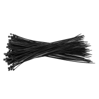 123inkt 123encre collier de serrage 300 x 3,6 mm (100 pièces) - noir 0990265C 301940