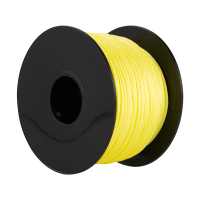 123encre cordeau de maçon sur bobine (2 mm x 100 m) - jaune fluo 303049