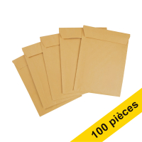 123inkt 123encre enveloppe à bulles éco en papier 200 x 275 mm - D14 autocollant (100 pièces)  390019