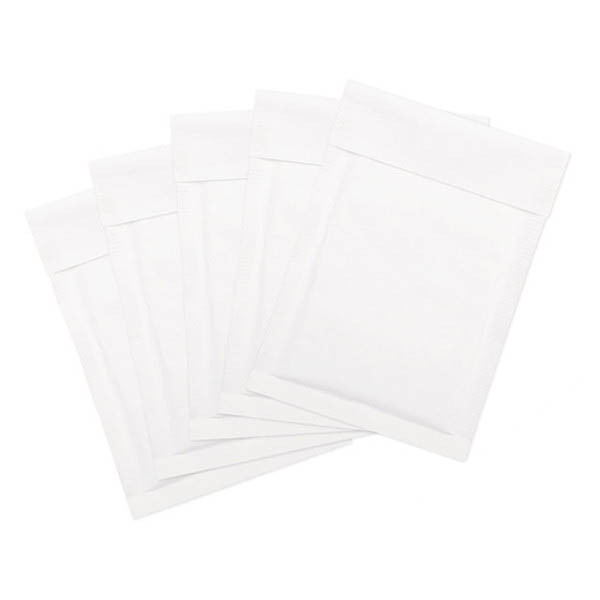 123encre enveloppe à bulles 120 x 175 mm - A11 autocollant (5 pièces) - blanc 300700 - 2