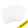 123encre enveloppe à bulles 290 x 370 mm - H18 autocollant (100 pièces) - blanc
