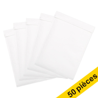 123inkt 123encre enveloppe à bulles 320 x 445 mm - I19 autocollant (50 pièces) - blanc 306619C 300719