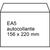 123encre enveloppe 156 x 220 mm - EA5 patte autocollante (500 pièces) - blanc