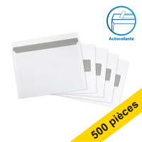 123inkt 123encre enveloppe 162 x 229 mm - C5 fenêtre à droite patte autocollante (500 pièces) - blanc 123-202570 202570C 209054 88098981C 300931