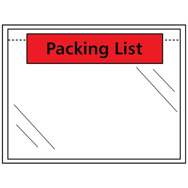 123inkt 123encre enveloppe de liste de colisage 165 x 122 mm - A6 auto-adhésive (1000 pièces) 310101C 300785 - 1