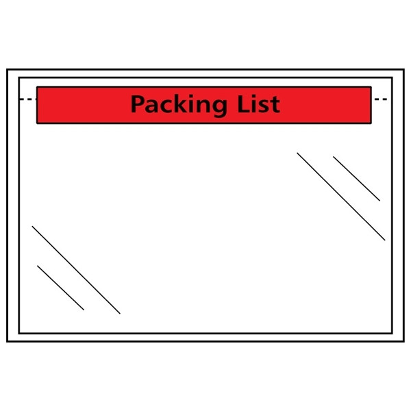 123inkt 123encre enveloppe de liste de colisage 225 x 165 mm - A5 autoadhésive (1000 pièces) 310501C 300787 - 1