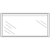 123encre enveloppe de liste de colisage non imprimée 225 x 122 mm - DL autoadhésive (1000 pièces)