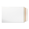 123encre enveloppe d'expédition en carton 250 x 353 mm (100 pièces) - blanc