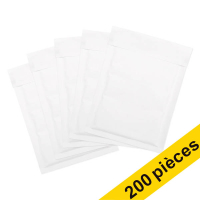 123encre enveloppes à bulles 170 x 225 mm - C13 auto-adhésif (200 pièces) - blanc 302759