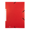 123encre farde en carton A4 - rouge