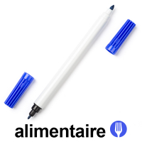 123inkt 123encre feutre à encre alimentaire - bleu  199012