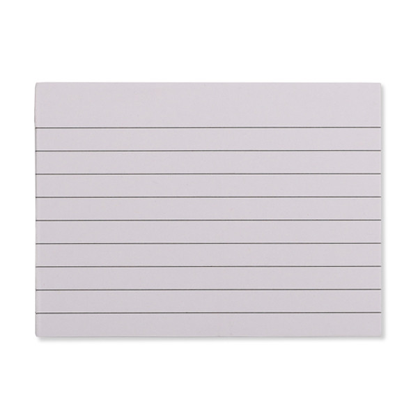 123inkt 123encre fiche Bristol lignée 105 x 75 mm (100 pièces) 13800BC K-6109C 301416 - 2