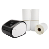 123encre imprimante d'étiquettes LW650XL PRO - pack avec 5 étiquettes d'expédition extra larges