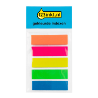 123inkt 123encre index de couleur 45 x 12 mm (5 x 25 onglets) 21050C 300816