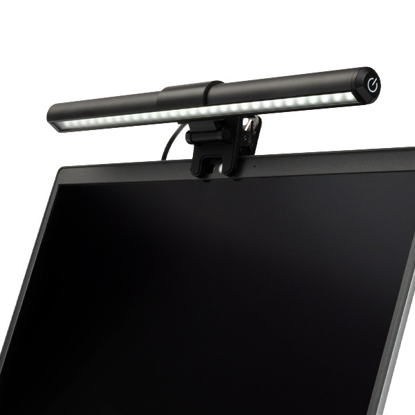 123inkt 123encre lampe pour écran PC avec pince (31 cm) - noir  390032 - 5