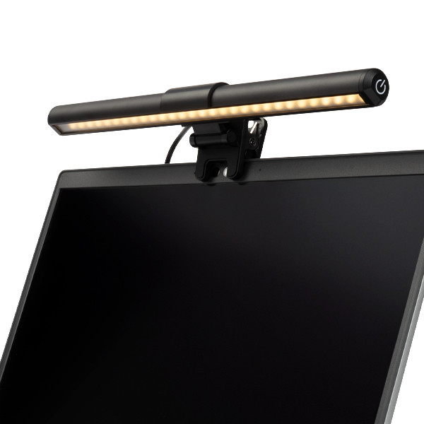 123inkt 123encre lampe pour écran PC avec pince (31 cm) - noir  390032 - 6