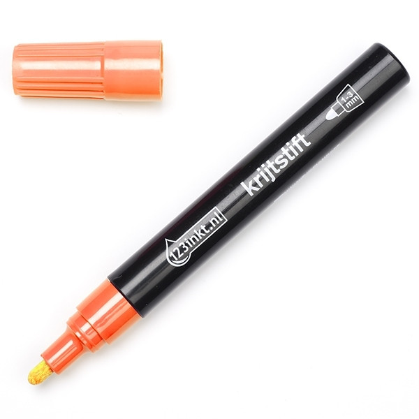 123inkt 123encre marqueur craie - orange 4-4085066C 4-4095066C 300157 - 1