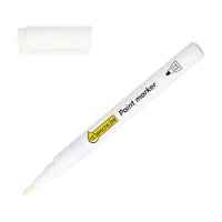 123encre marqueur peinture (1-2 mm ogive) - blanc 302980