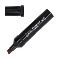 123encre marqueur permanent (2 - 7 mm pointe biseautée) - noir 302975