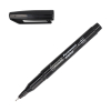 123encre marqueur permanent ultra fin (0,3 mm ogive) - noir 302958 - 1