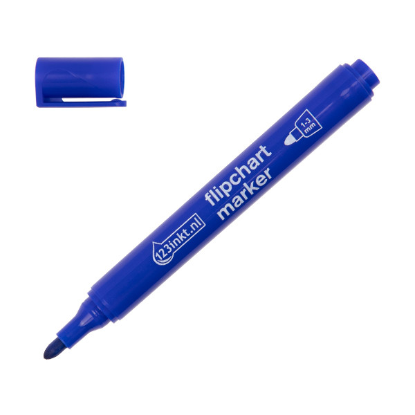 123inkt 123encre marqueur pour chevalet (1 - 3 mm ogive) - bleu 4-380003C 390561 - 1