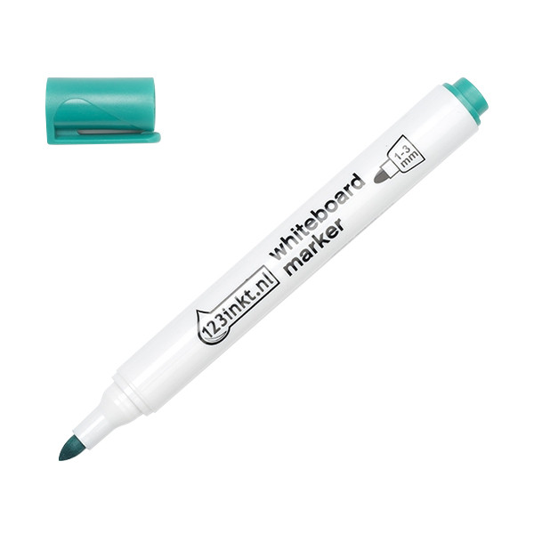 123inkt 123encre marqueur pour tableau blanc (2,5 mm ogive) - vert 21080006121 351-5C 4-250004C 4-28004C 4-360004C 300024 - 1