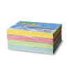 123encre notes autocollantes multipack 76 x 102 mm - jaune/vert/bleu/rose