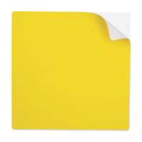 123inkt 123encre notes autocollantes réutilisables 10 x 10 cm (5 pièces) - jaune  302120