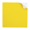 123encre notes autocollantes réutilisables 10 x 10 cm (5 pièces) - jaune