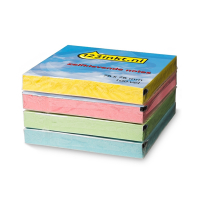 123encre notes repositionnables multipack 76 x 76 mm - assorti