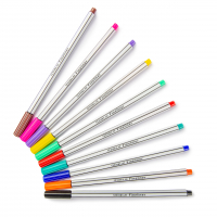 123encre offre spéciale : lot de stylos-feutre pointe fine (10 couleurs)