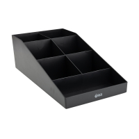 123encre organisateur de bureau - noir 302730