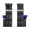 123encre organiseur pour accessoires de café - noir 302563 - 5