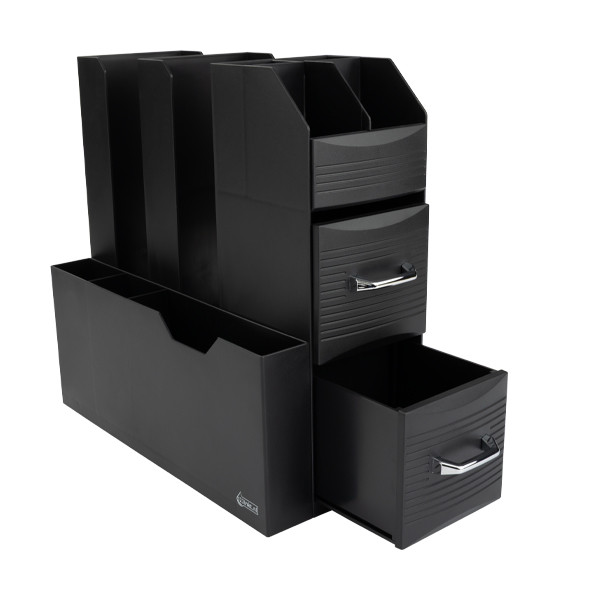 123encre organiseur pour accessoires de café - noir 302563 - 2