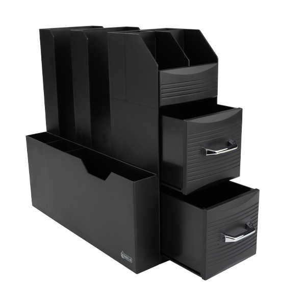123encre organiseur pour accessoires de café - noir 302563 - 3