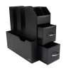 123encre organiseur pour accessoires de café - noir 302563 - 3