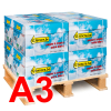 123inkt 123encre papier à copier mini palette 8 boîtes de 2500 feuilles A3 - 80 g/m² FSC® 523113 A3MINIPALLETC 300646