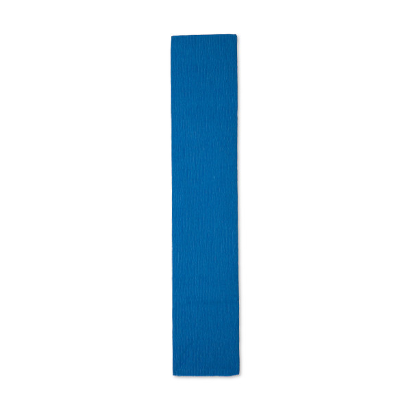 123inkt 123encre papier crépon 250 x 50 cm - bleu foncé 822128C 301683 - 1
