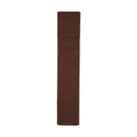 123encre papier crépon 250 x 50 cm - marron chocolat