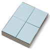 123encre papier d'ordonnance 80 g/m² A6 (2000 feuilles) - bleu