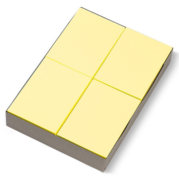 123inkt 123encre papier d'ordonnance 80 g/m² A6 (2000 feuilles) - jaune  300612 - 1
